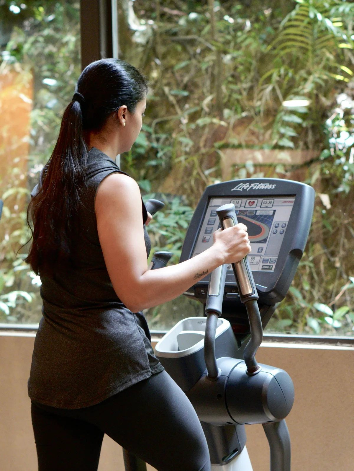Cardio equipment at The PARC gym in Blaine MN